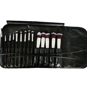 Makeup Brushes 14 pcs Professional Synthetic Blending Powder Liquid Cream Face Brushes Cruelty-Free Cosmetic Brushes Kit (Type: 14 pcs+silver+bag)