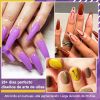 6 Colors Solid Cream Gel Nail Polish Canned Semi Permanent Varnish DIY Creamy Texture Painting Nail Art Solid UV Gel