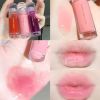 1/3Pcs Transparent Lip Gloss Crystal Jelly Mirror Liquid Lipstick Glitter Clear Moisturize Lip Tint Cosmetic For Lip Makeup Base